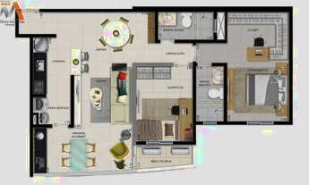 Imagem 3: Apartamento no Ed. Torre Lumiar
