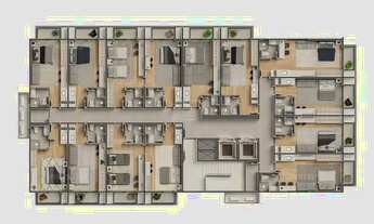 Imagem 4: Apartamento para venda tem 24 metros quadrados com 1 quarto em Praia de Armacao - Penha