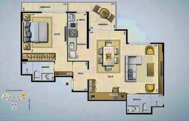 Imagem 2: Apartamento Rio Stay, 2 quartos, 67m2