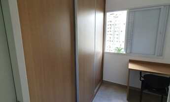 Imagem 2: Apto aluguel 40 m2. Mobiliado, 1 dorm, sacada, garagem e lazer, sol da manhã, planejados