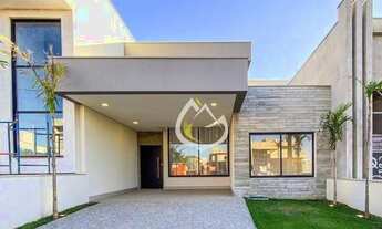 Imagem 2: Casa com 3 dormitórios à venda, 130 m² por R$ 890.000,00 - Residencial Terras da Estância