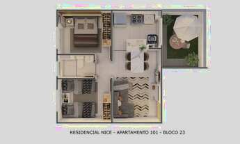 Imagem 6: Apartamento em Construção em Parnamirim - 2/4 - Ville dos Ventos - Documentação Grátis