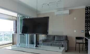 Imagem 2: Apartamento para aluguel com 55 metros quadrados com 1 quarto 2 vagas mobiliado