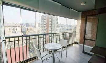 Imagem 6: Apartamento para locação no Centro / Bela Vista. Mobiliado. Novo, 1 dormitório, sala com v