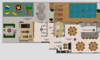 Imagem 2: Apartamento 3 Dormitórios para venda em Balneário Camboriú - SC