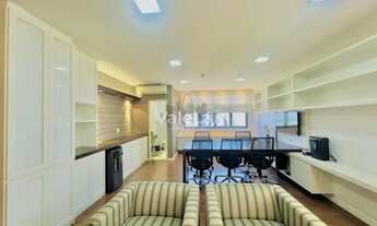 Imagem: Sala com 51m² toda mobiliada- planejados