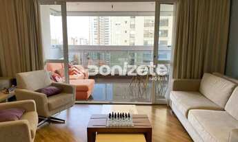 Imagem 3: Apartamento para Aluguel em Vila Regente Feijó 230 m², 4 Quartos, 4 Vagas, Varanda Gourme