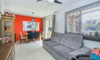 Imagem 4: Apartamento semimobiliado com 2 quartos, vaga, churrasqueira e elevador, Humaitá - Porto A