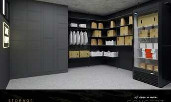 Imagem 7: Lux Design Studio para venda tem 39 metros quadrados com suíte e uma vaga na garagem no U