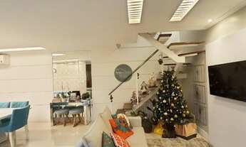 Imagem 3: Cobertura duplex para venda possui 279 metros quadrados com 3 quartos em Aparecida - Santo