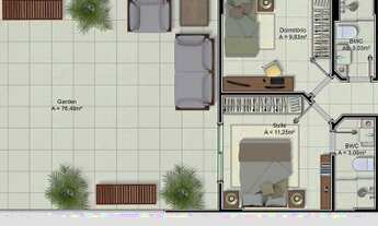 Imagem 2: Florianópolis - Apartamento Padrão - Trindade