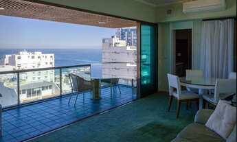 Imagem 3: ÓTIMO FLAT COM VISTA ESPETACULAR EM IPANEMA! FLAT COM ÓTIMA SALA, VARANDÃO COM VISTA PARA