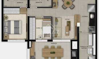 Imagem 6: Apartamento à venda, 2 quartos, 1 suíte, 1 vaga, Vila Matilde - São Paulo/SP