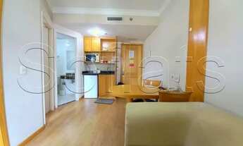 Imagem 3: Flat no Mercure SP Pinheiros disponível para locação contendo 28m², 1 dormitório e 1 vaga