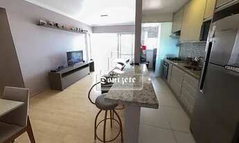 Imagem 2: Apartamento para venda tem 71 metros quadrados com 2 quartos em Vila Assunção - Santo Andr