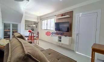 Imagem 3: Apartamento com 2 suítes - à venda, 70 m² por R$ 555.000 - Embaré - Santos/SP