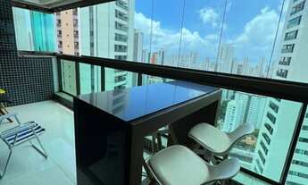 Imagem 1: DM- Edf Maria Olivia andar altíssimo, melhor 4 quartos de Boa Viagem, lazer incrível