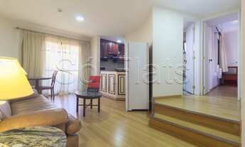 Imagem: Flat mobiliado com 1x dormitório totalmente