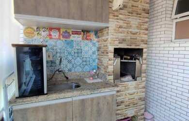 Imagem 2: Apartamento com 3 dormitórios à venda, 93 m² por R$ 580.000 - Canto do Forte - Praia Grand