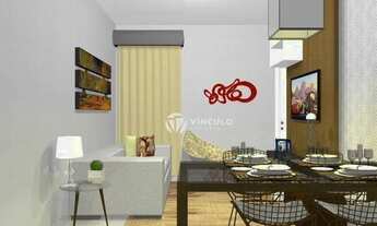 Imagem 2: Apartamento com 2 dormitórios à venda, 57 m² por R$ 250.000,00 - Olinda - Uberaba/MG