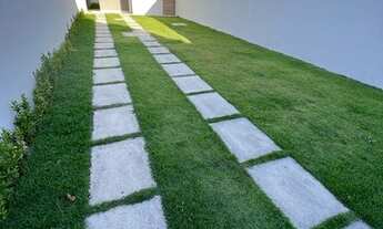 Imagem 2: Casas Planas, Eusébio, Novas, Terreno 6,00m X 40,00m, 70m2, 2 Suítes, 4 Vagas de Garagem