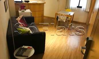 Imagem 5: Flat Hampton Park, totalmente mobiliado nos Jardins, prox a Av. 9 de Julho. Com entrada im