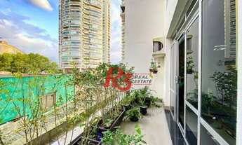 Imagem 4: Apartamento com 3 dormitórios à venda, 153 m² por R$ 1.150.000,00 - Ponta da Praia - Santo