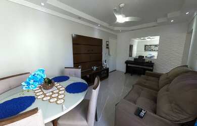 Imagem 2: Apartamento para venda possui 72 metros quadrados com 2 quartos em Vila Scarpelli - Santo