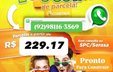Imagem 2: Residencial Amazônas 1 Ato mínimo R$229,17 Pronto para Construir
