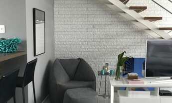 Imagem 5: Lindo loft, 78m2, nascente, finamente decorado, 2 garagens, infraestrutura, Morro Ipiranga