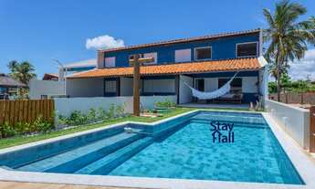 Imagem 2: Casa 4 QTS na Beira-Mar de Carneiros com Piscina Privativa e Cozinheira