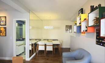 Imagem 7: Apartamento para venda 55 metros quadrados com 1 dormitório e living ampliado