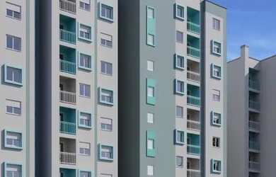 Imagem 2: Apartamento para aluguel e venda possui 46 metros quadrados com 2 quartos