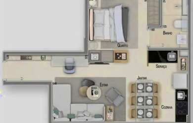 Imagem 2: Apartamento para Locação em Belo Horizonte, Santo Agostinho, 1 dormitório, 1 suíte, 1 banh