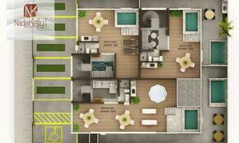 Imagem 6: Apartamento de 68m² com 2 quartos e área privativa a 400m da Praia a venda por R$ 410.000