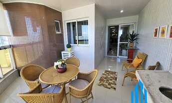 Imagem 4: Apartamento Mobiliado 4 quartos sendo 4 suites a venda, 189m²- Praia do Morro - Guarapari