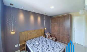 Imagem 4: Lindo 2 quartos + suíte decorado com vista para o mar