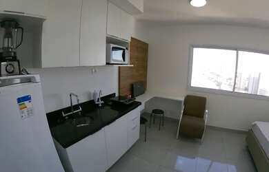 Imagem 3: Studio mobiliado disponível para locação no bairro do Belém, 21m²