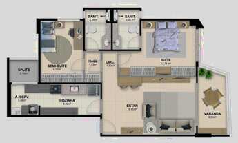 Imagem 7: Bayside Residence, vista para o Rio e o Mar na Coroa do Meio