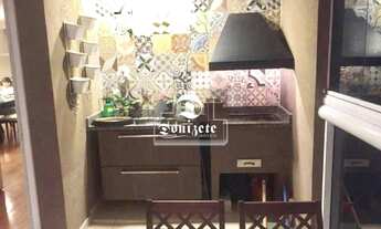 Imagem 2: Apartamento para venda tem 165 metros quadrados com 3 quartos em Campestre - Santo André