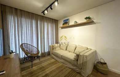 Imagem 4: Apartamento mobiliado com 1 dormitório para alugar, 51 m² por R$ 5.600/mês - Cambuí - Camp