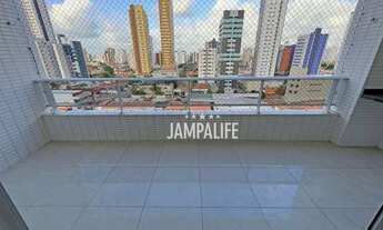 Imagem 2: Apartamento com 3 dormitórios à venda, 112 m² por R$ 770.000,00 - Manaíra - João Pessoa/PB