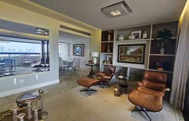 Imagem 5: Apartamento Aquarius Mansão Cap Ferrat 4 Quartos 181m2 Decorado Nascente Pituba Reg. Magal