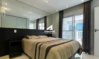 Imagem 2: Apartamento para locação de 54,00m² com 1 Suíte, cozinha americana, varanda integrada