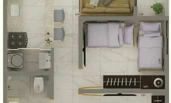 Imagem 4: Aptos 2 e 3 Quartos Com Entrada Facilitada e Documentação Grátis Próximo da Praça da Indep