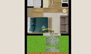 Imagem 2: Apartamento Garden com 1 dormitório à venda, 17 m² por R$ 280.000,00 - Tingui - Curitiba/P