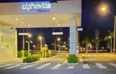 Imagem: Alphaville 2, lote d esquina frente p o