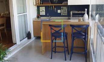 Imagem 2: Apartamento na Chácara Santo Antônio, 143 m², 3 suítes, varanda gourmet, 2 vagas. Lazer co