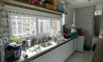 Imagem 6: Lindo loft, 78m2, nascente, finamente decorado, 2 garagens, infraestrutura, Morro Ipiranga