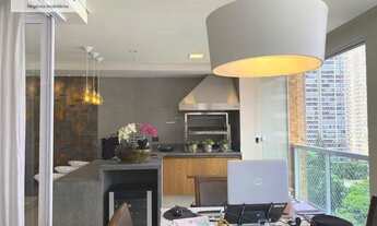 Imagem 6: Apartamento com 3 dormitórios para alugar, 194 m² por R$ 23.859,39/mês - Campo Belo - São